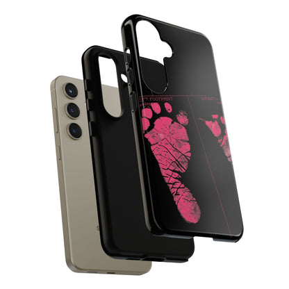 Protective Phone Case – Mom’s Little Pink Footprints