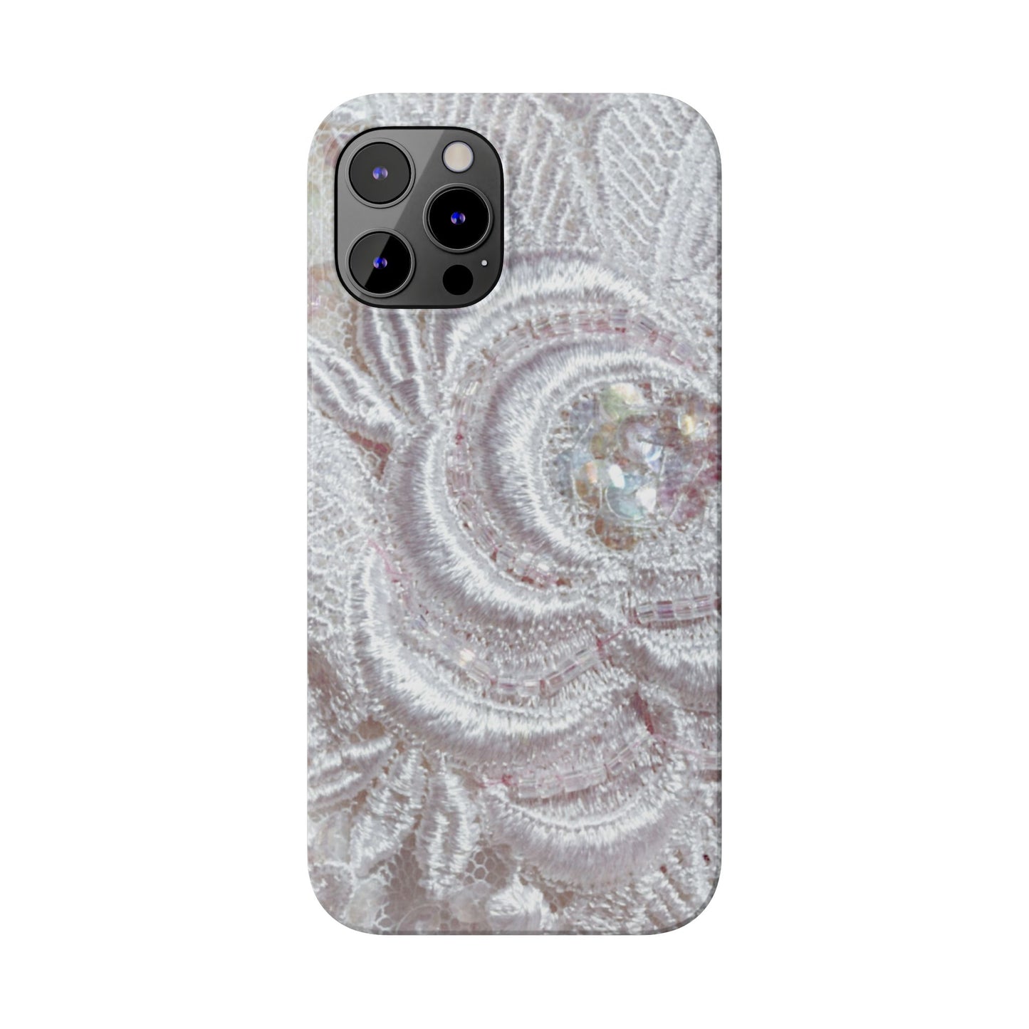 Slim Phone Case – Lace Veil