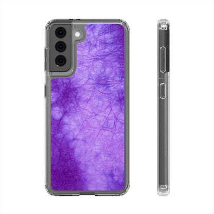 Clear Phone Case – Neon Dusk