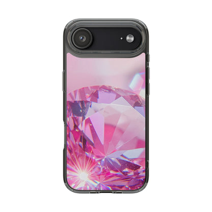 Clear Phone Case – Pink Ice