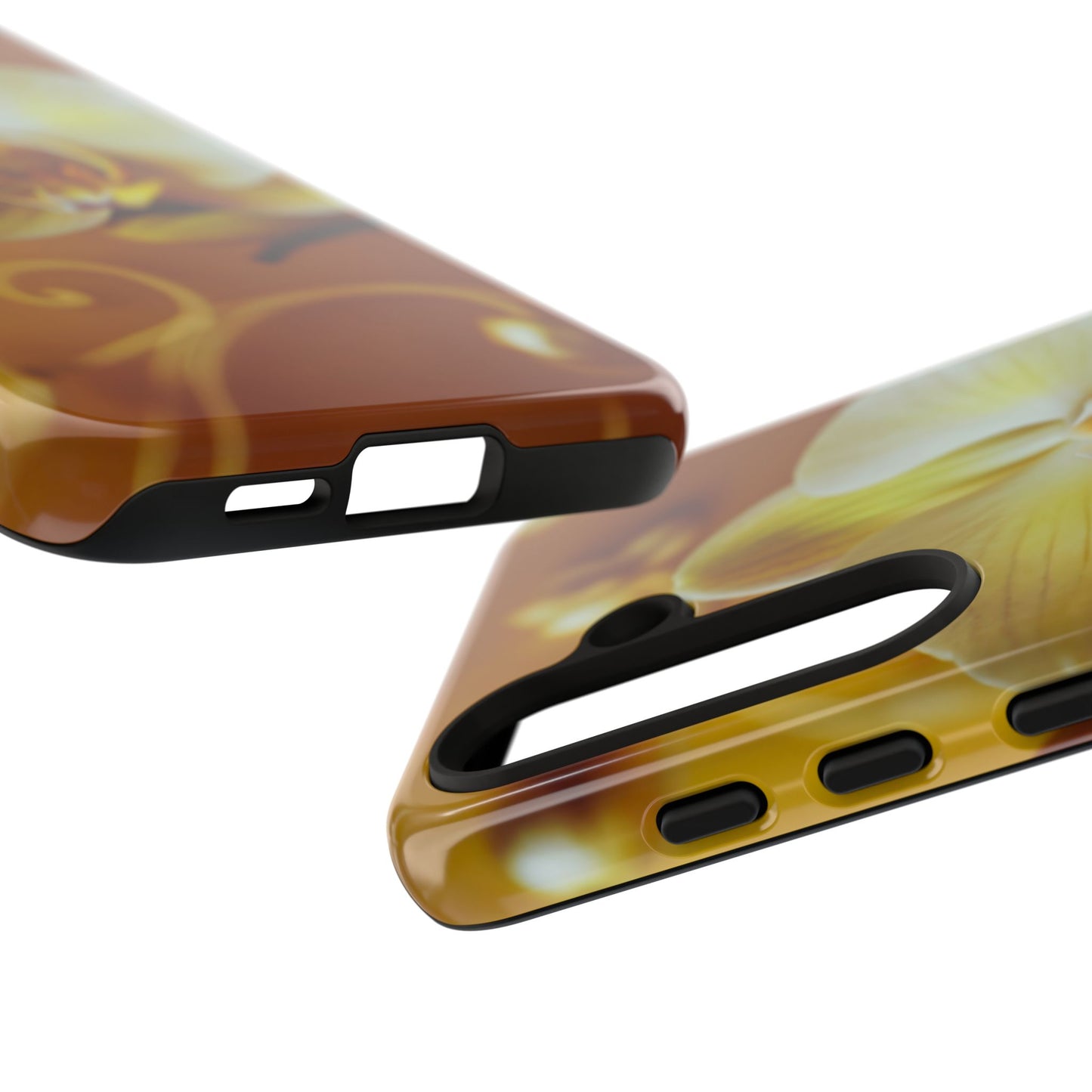 Protective Phone Case – Amber Orchid