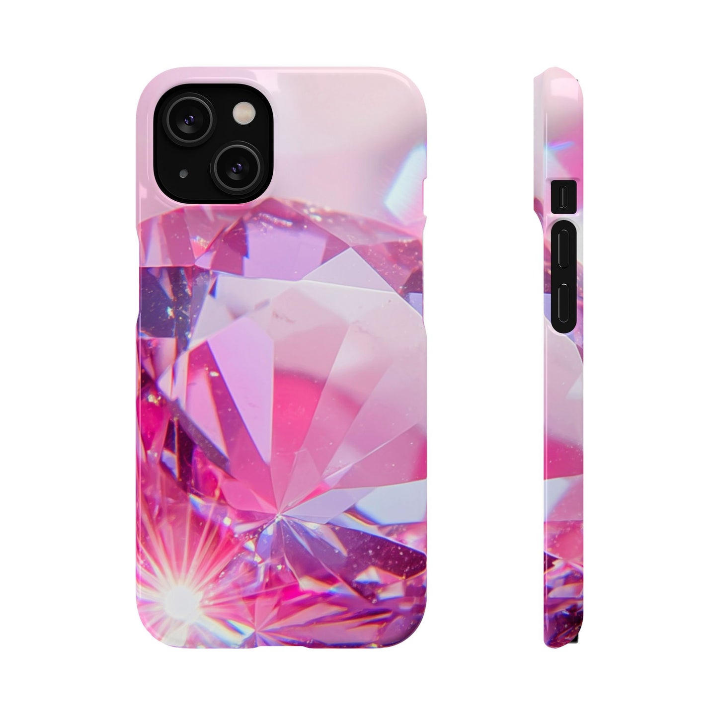 Snap Phone Case – Pink Ice