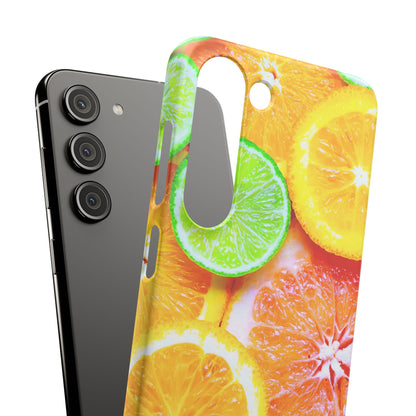 Snap Phone Case – Sunkissed Citrus