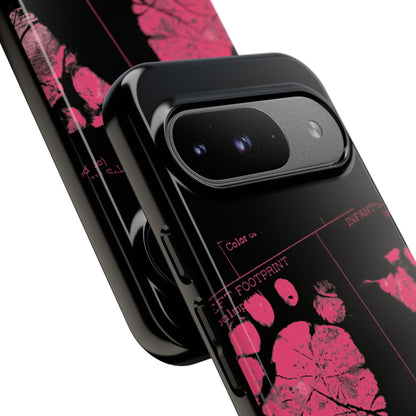Protective Phone Case – Mom’s Little Pink Footprints