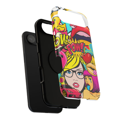 Impact-Resistant Phone Case – Pop Off – Compatible with iPhone 11–17 & Samsung Galaxy S22–S26 Series