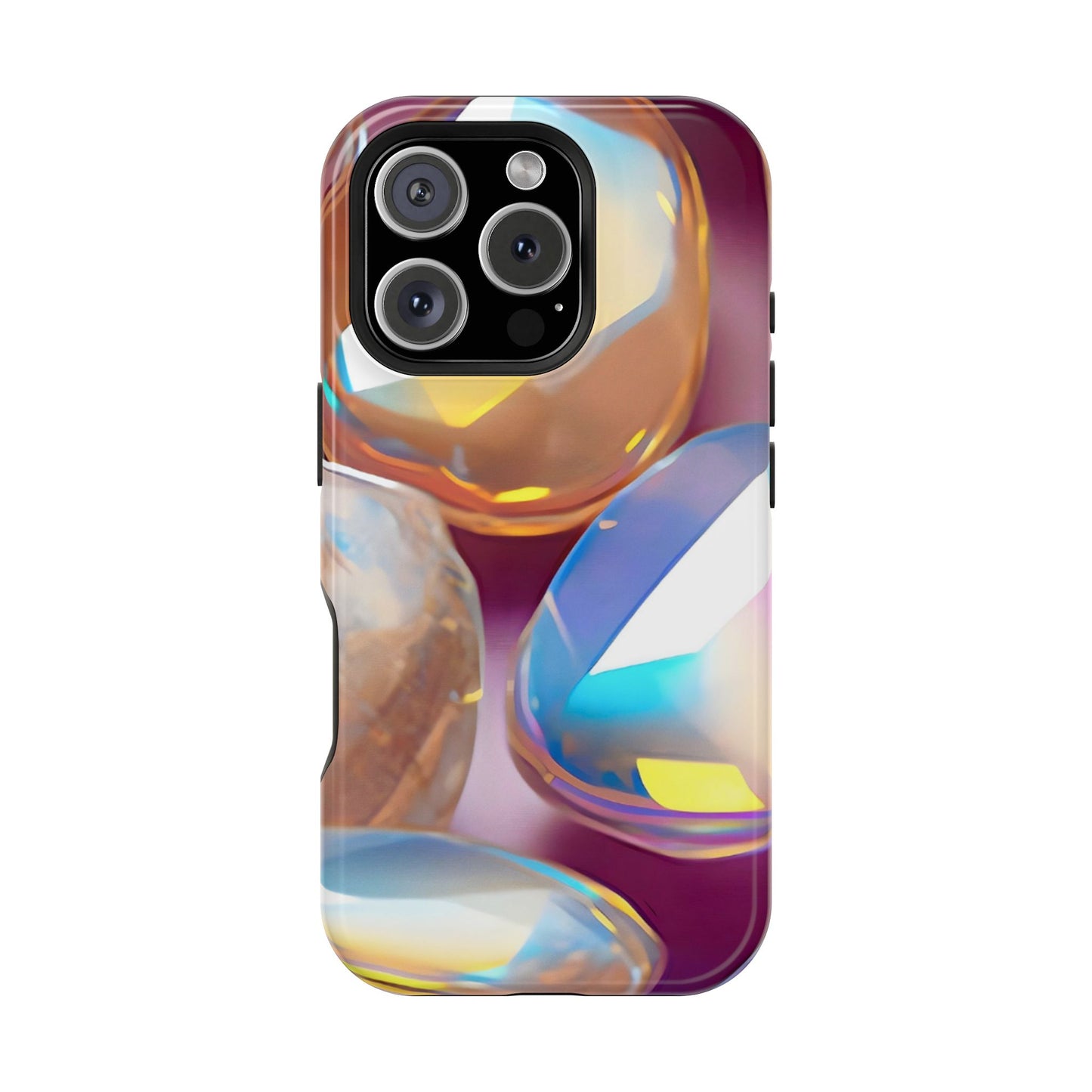 Wireless-Charging Compatible Case – Glass Candy