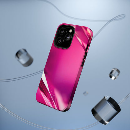 Impact-Resistant Phone Case – Magenta Motion