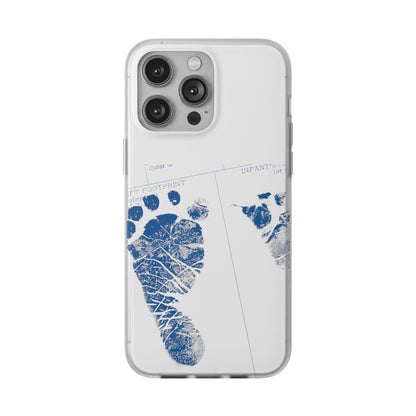 Flexi Case – Mom’s Little Blue Footprints