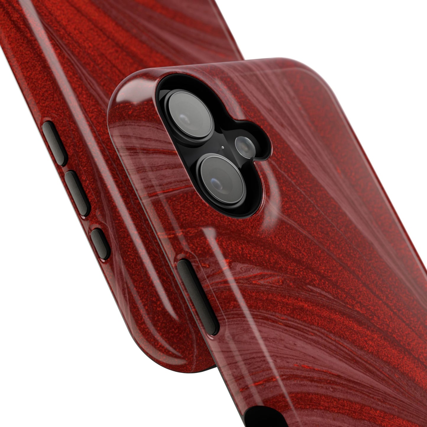 Impact-Resistant Phone Case — Crimson Current