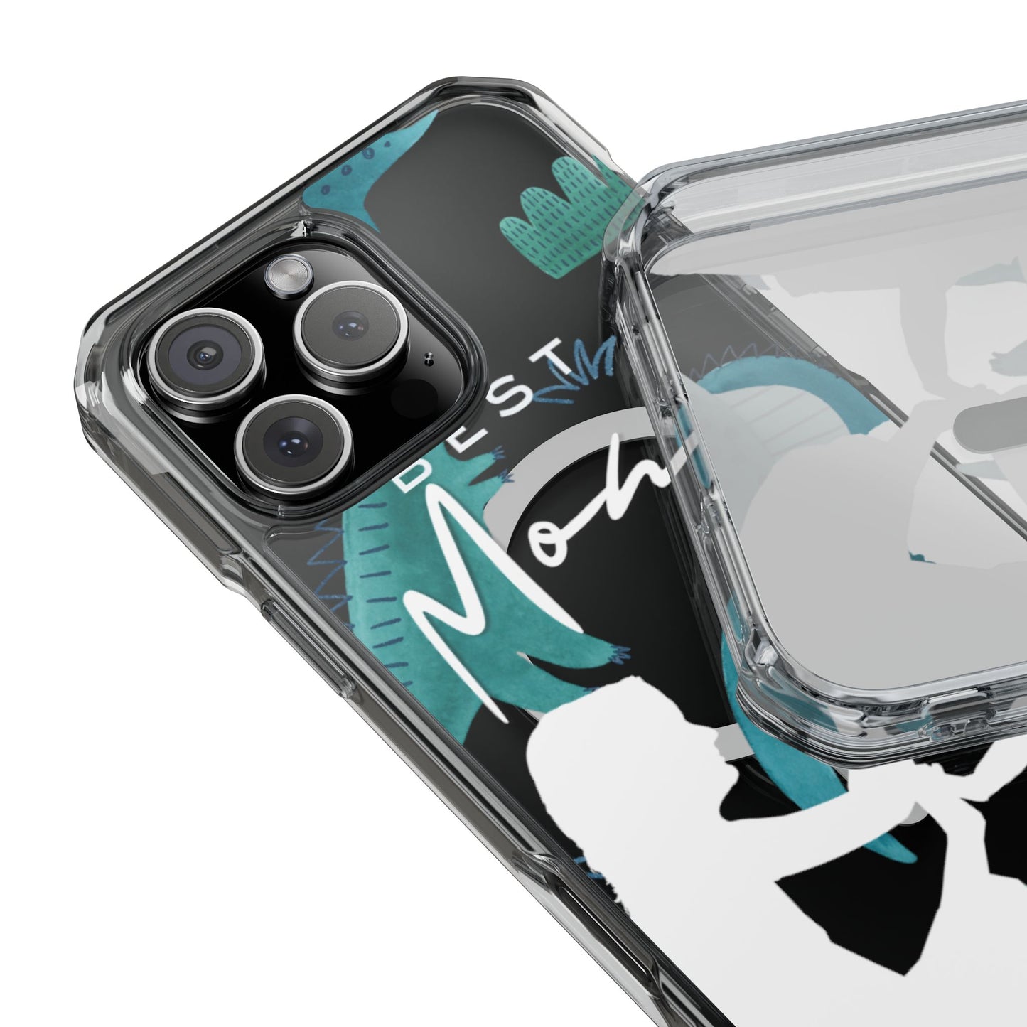Clear Magnetic Phone Case – Best Mom: My Little Boy