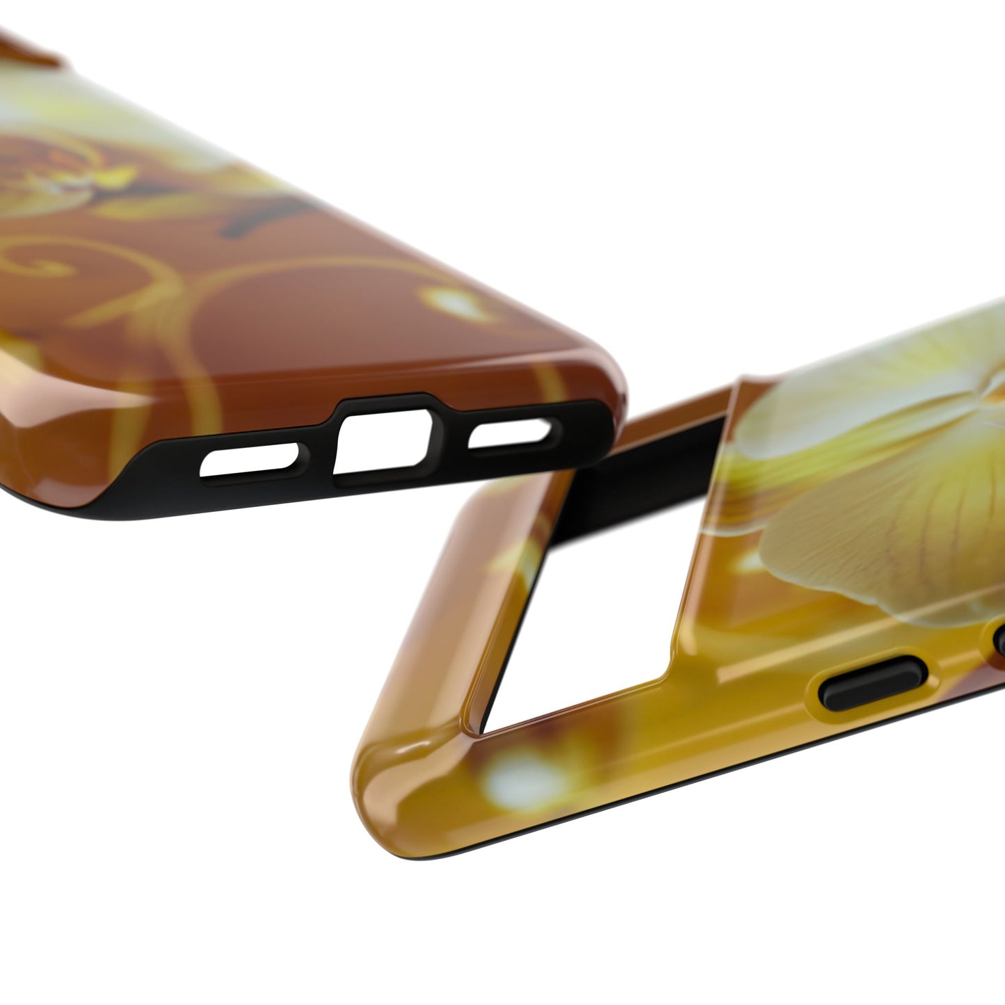 Protective Phone Case – Amber Orchid
