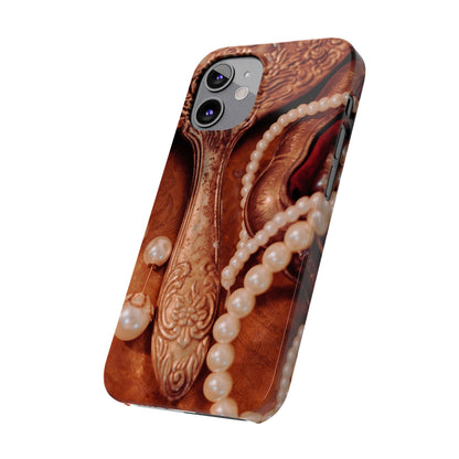 Slim Phone Case – Bronze Vanity