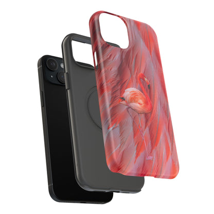 Impact-Resistant Phone Case – Scarlet Plume