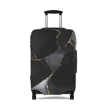Luggage Cover – Obsidian Vein