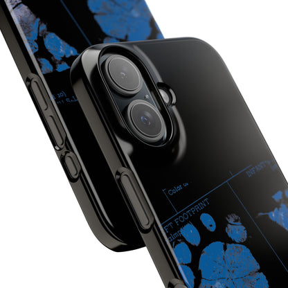 Snap Phone Case – Mom’s Little Blue Footprints