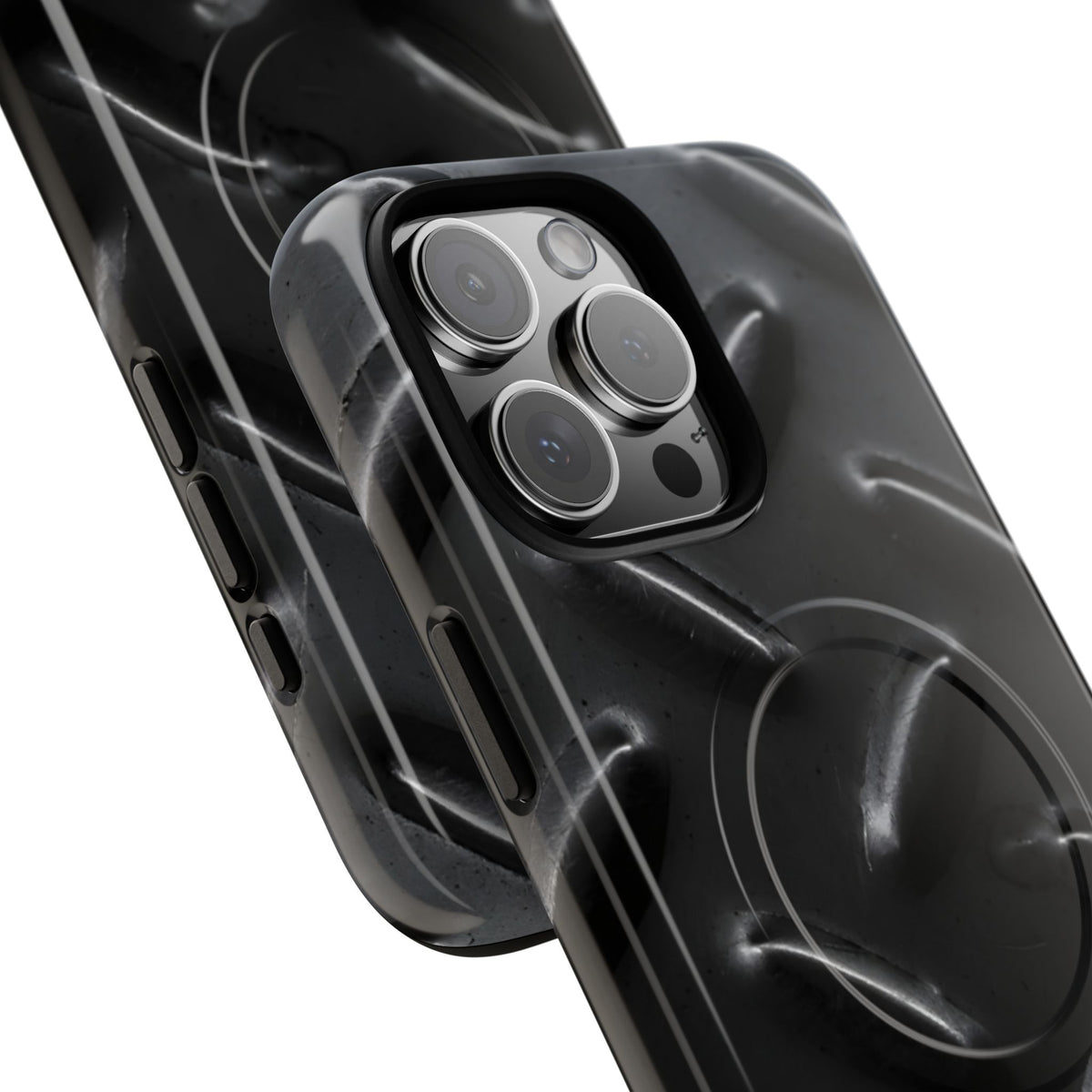 Protective Magnetic Phone Case – Blackout Plate