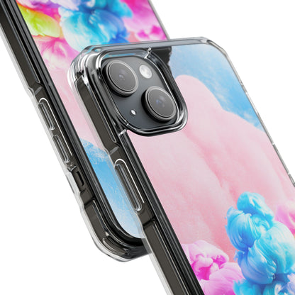 Clear Magnetic Phone Case – Cotton Candy Dream