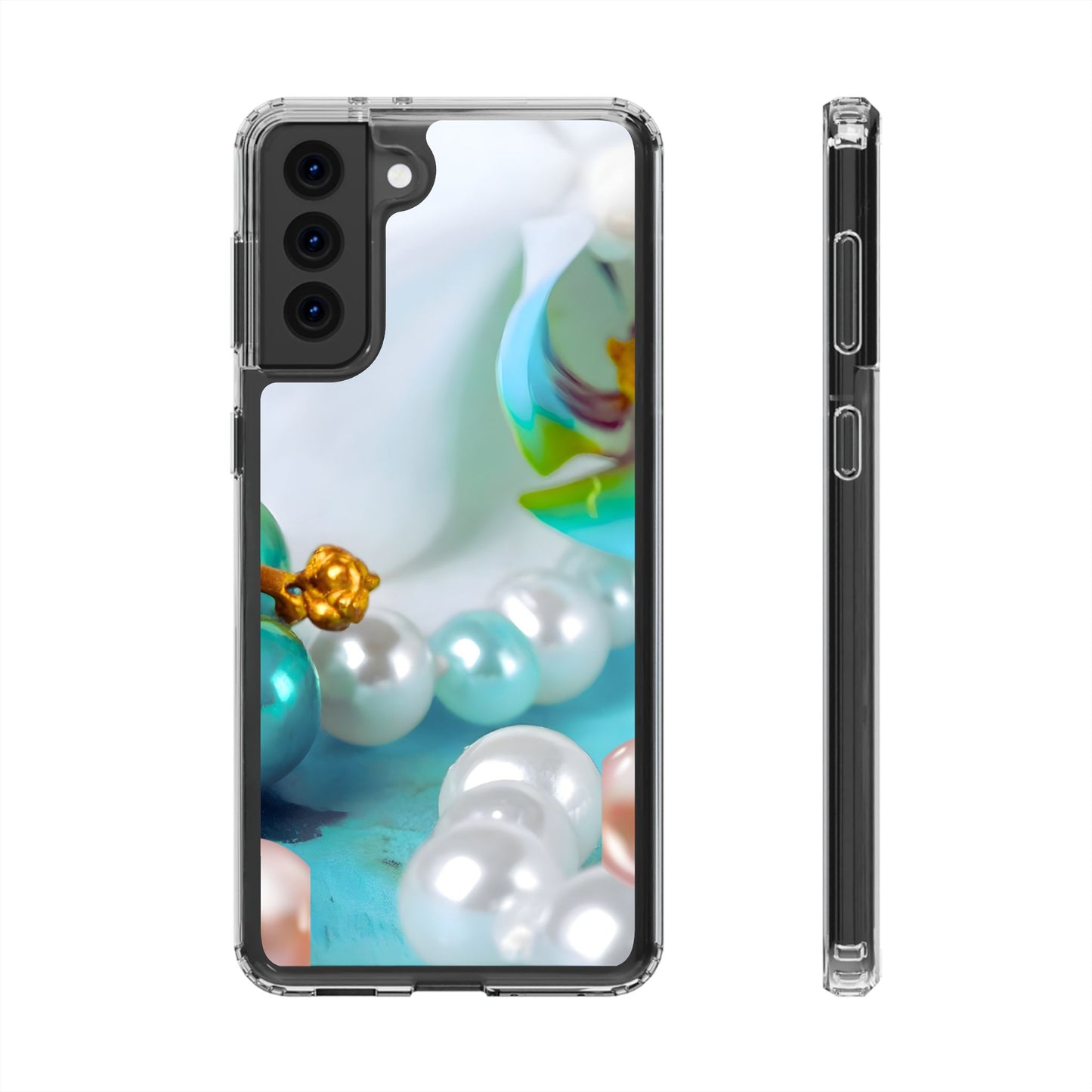 Clear Phone Case – Mermaid's Pearl