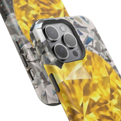 Impact-Resistant Phone Case – Heart of Gold