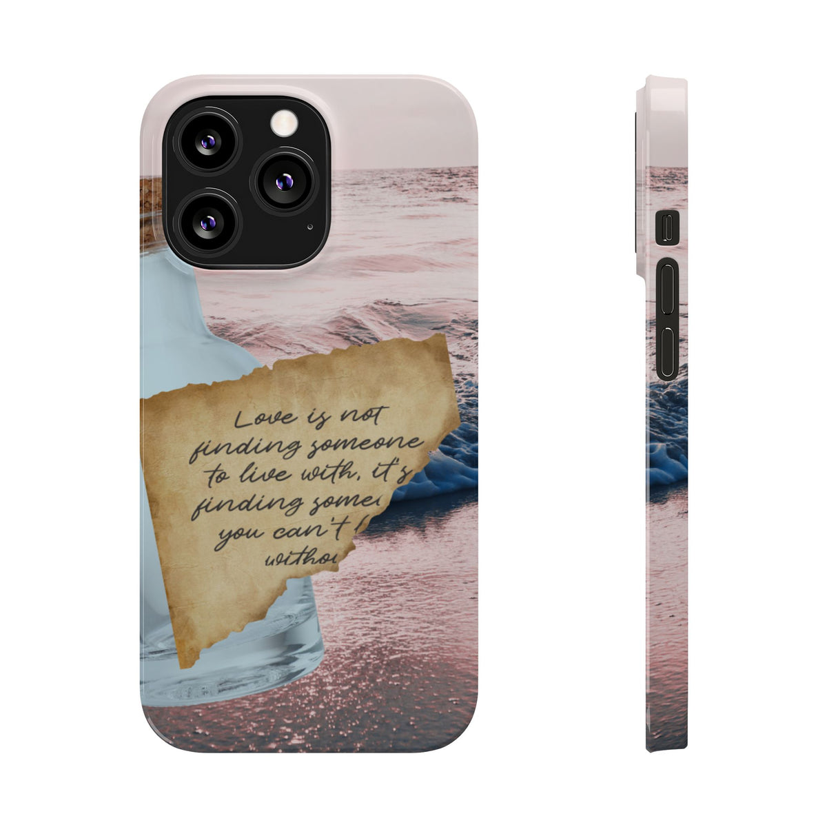 Slim Phone Case – Written in the Tide