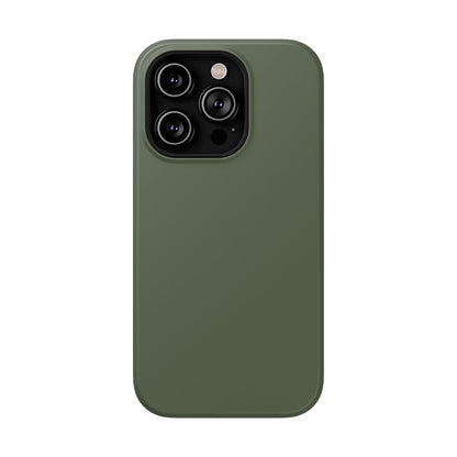 Impact-Resistant Phone Case — Military Green Protective Shockproof Cover