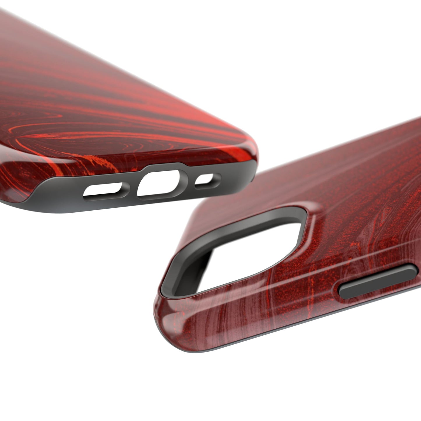 Impact-Resistant Phone Case — Crimson Current