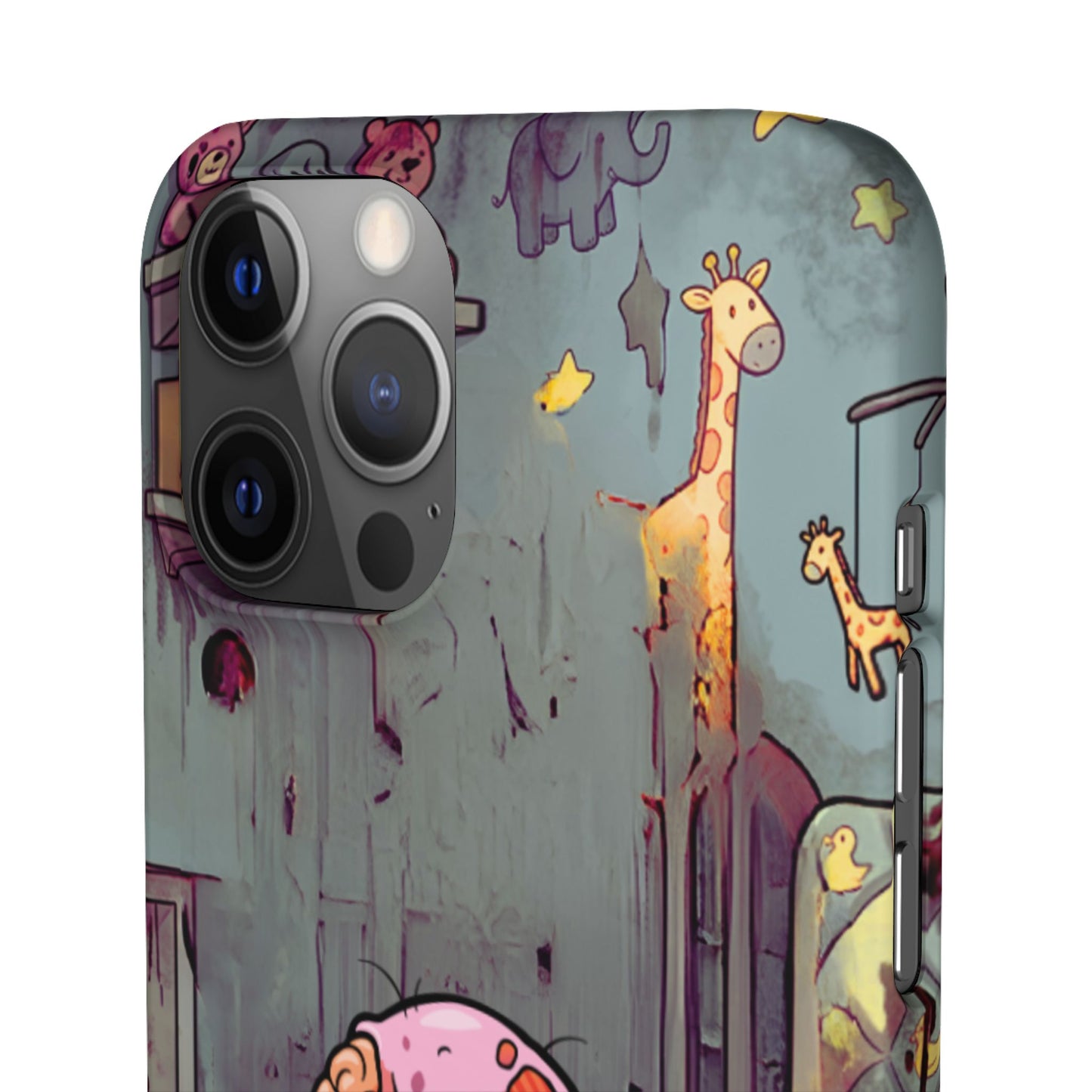 Phone Case — Creepy Cute Zombie Baby Nursery Design