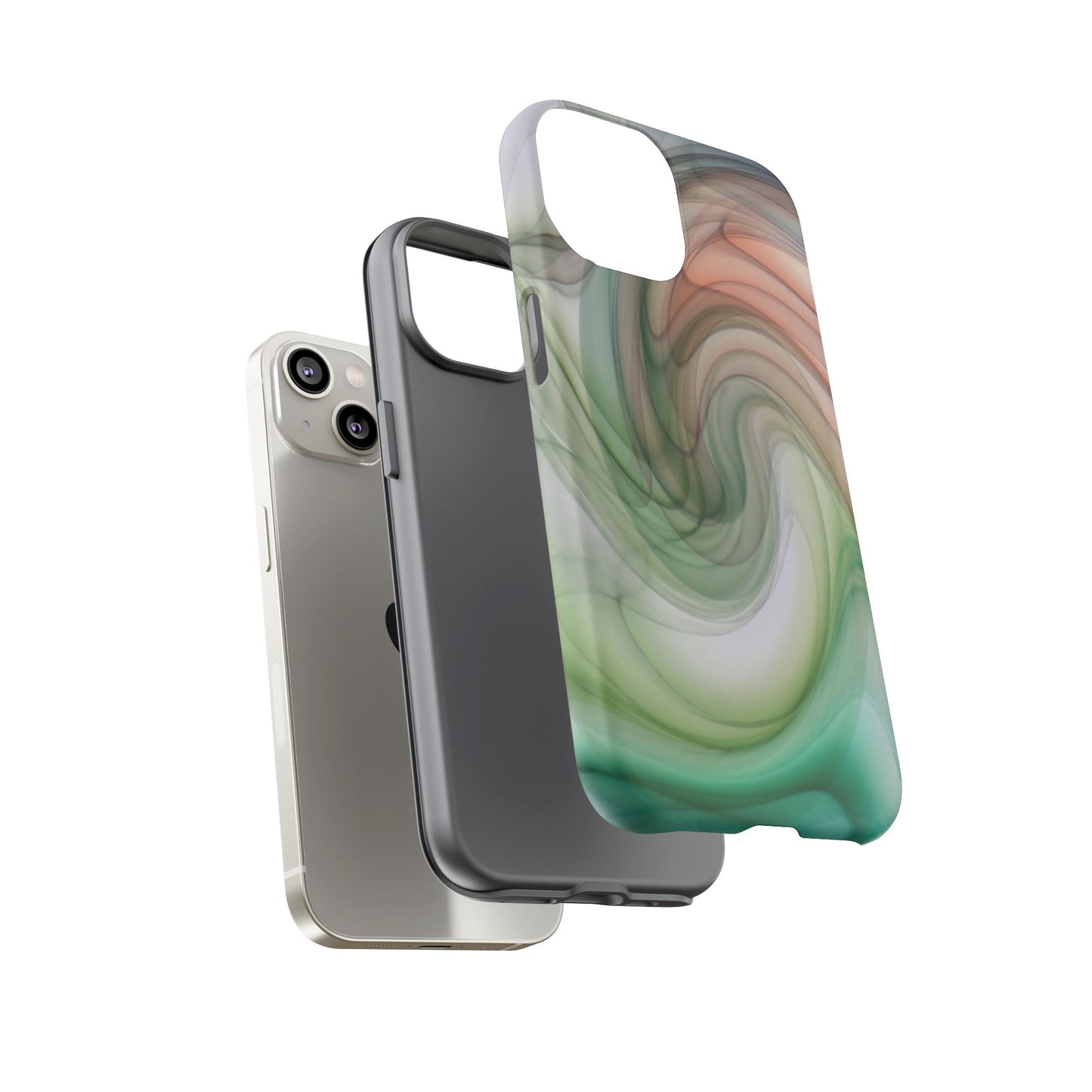 Protective Phone Case – Marble Flow