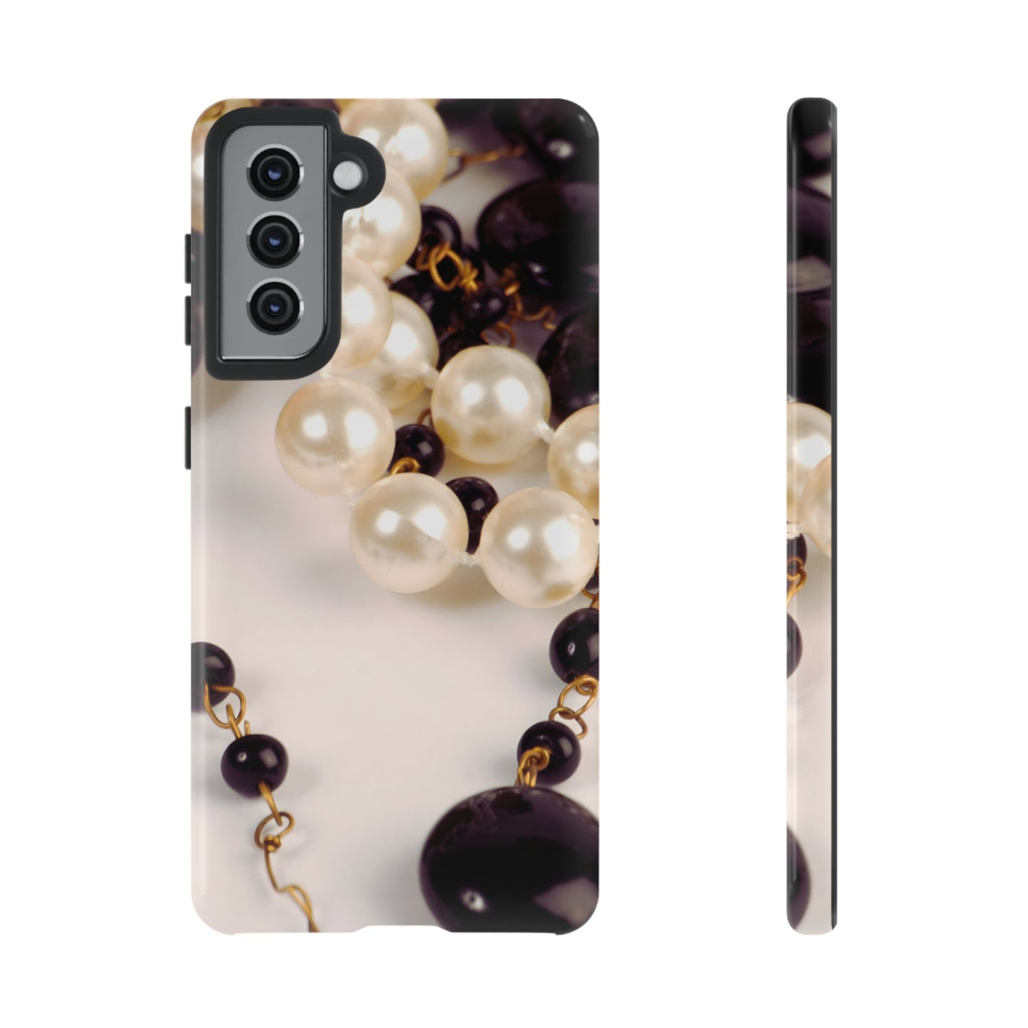 Protective Phone Case – Noir Pearl