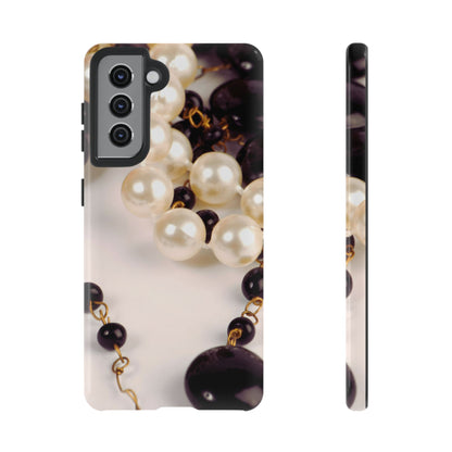Protective Phone Case – Noir Pearl