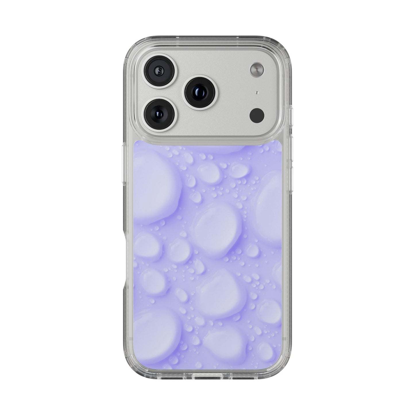 Clear Phone Case – Lilac Dew