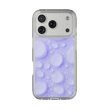 Clear Phone Case – Lilac Dew