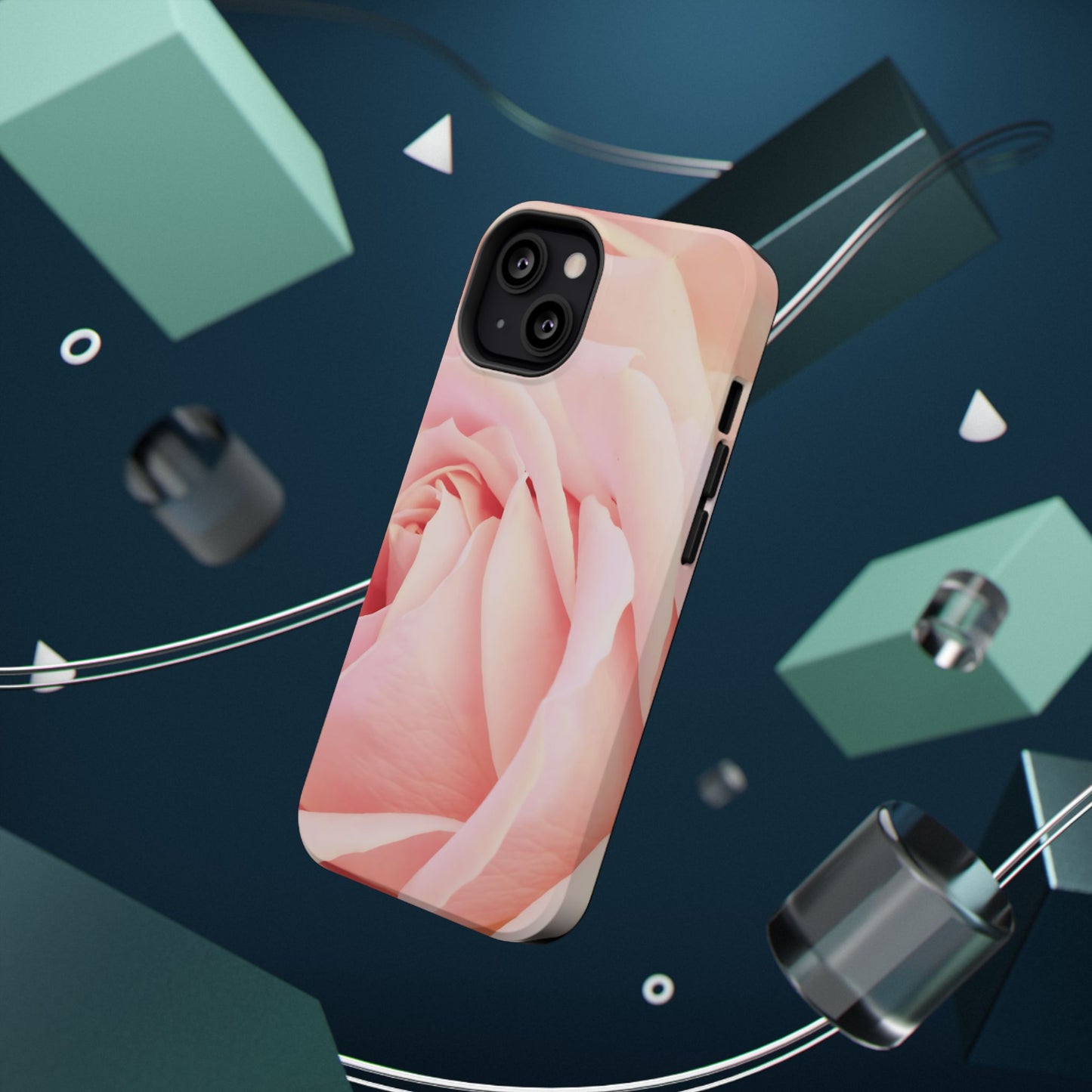 Wireless-Charging Compatible Case – A Mother’s Rose Embrace