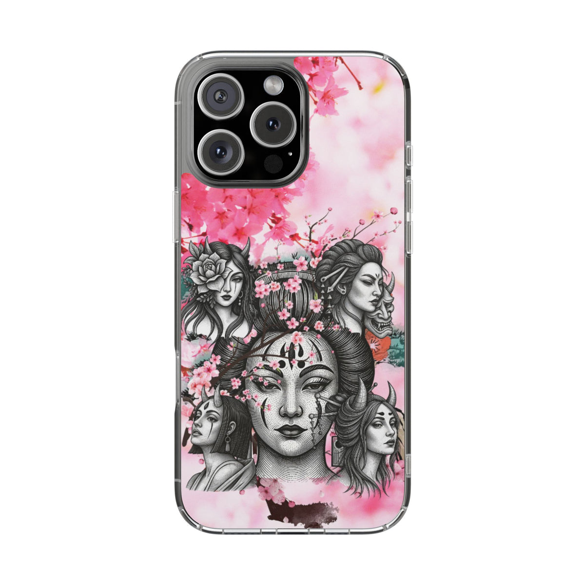 Clear Phone Case – Blossom & Thorn