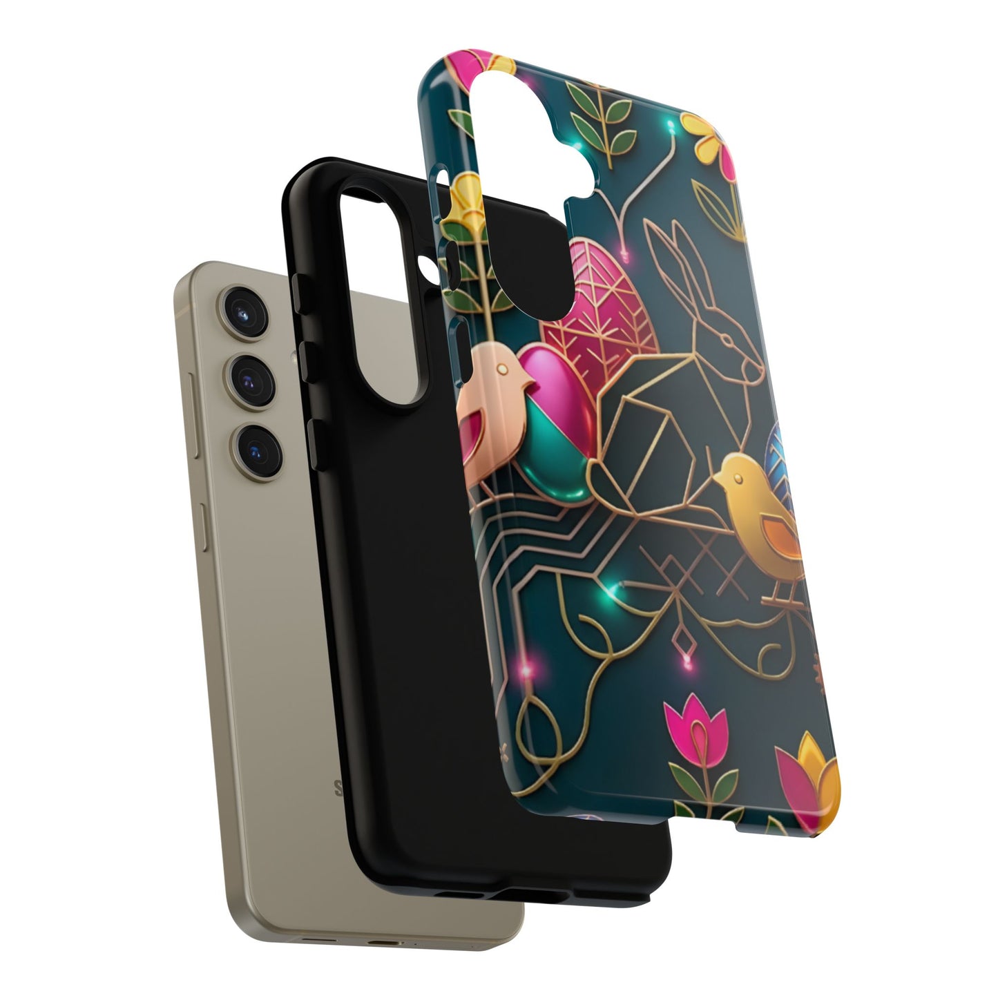 Protective Phone Case – Jeweled Garden