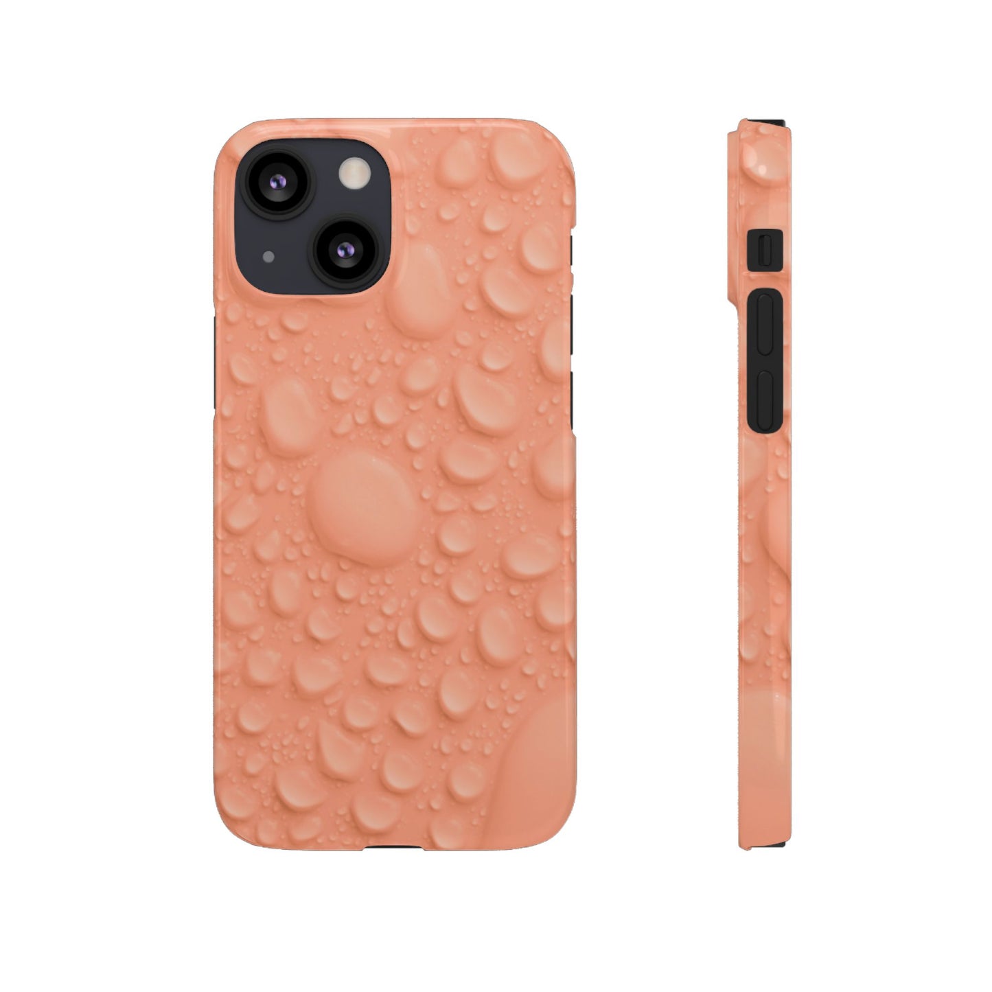Snap Phone Case – Apricot Rain