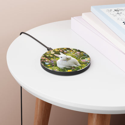 Wireless Phone Charger – Pastel Pop Bunny