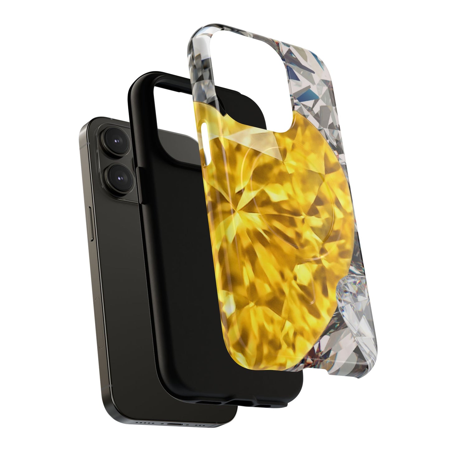 Protective Magnetic Phone Case – Heart of Gold