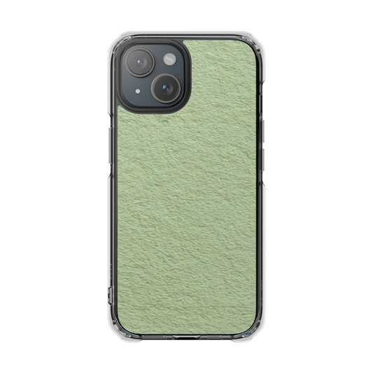 Clear Magnetic Phone Case – Matcha Wash