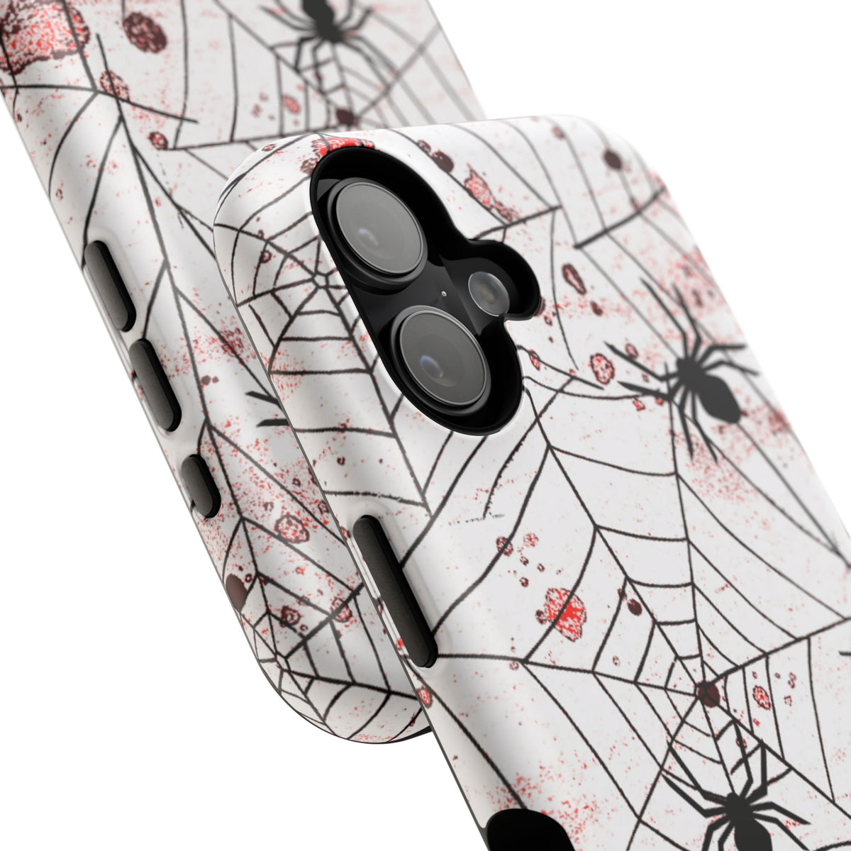 Impact-Resistant Phone Case – Blood Web