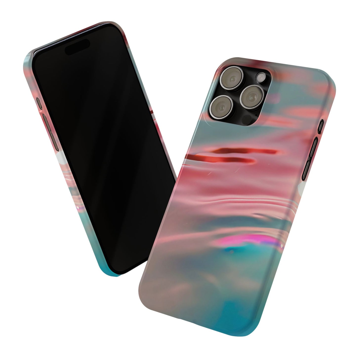 Slim Phone Case – Liquid Sunset