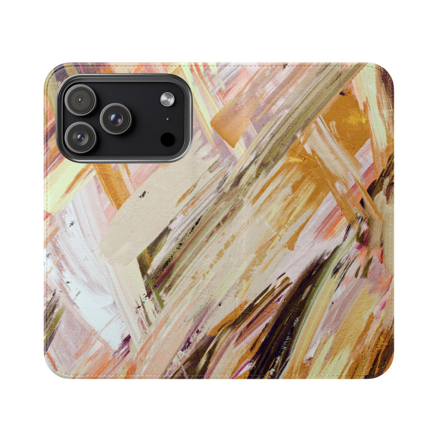 Flip Case – Brush & Bronze
