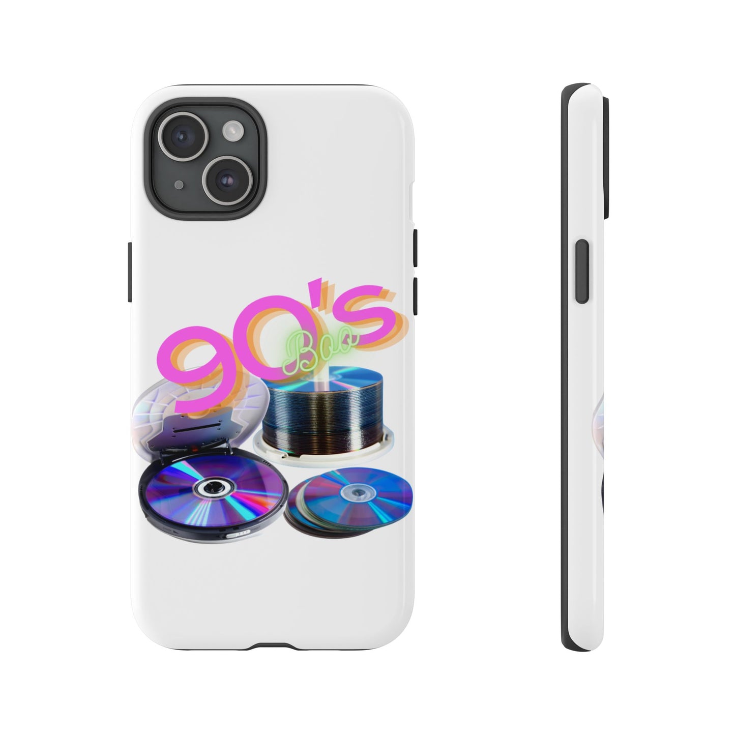 Protective Phone Case – 90s Spin