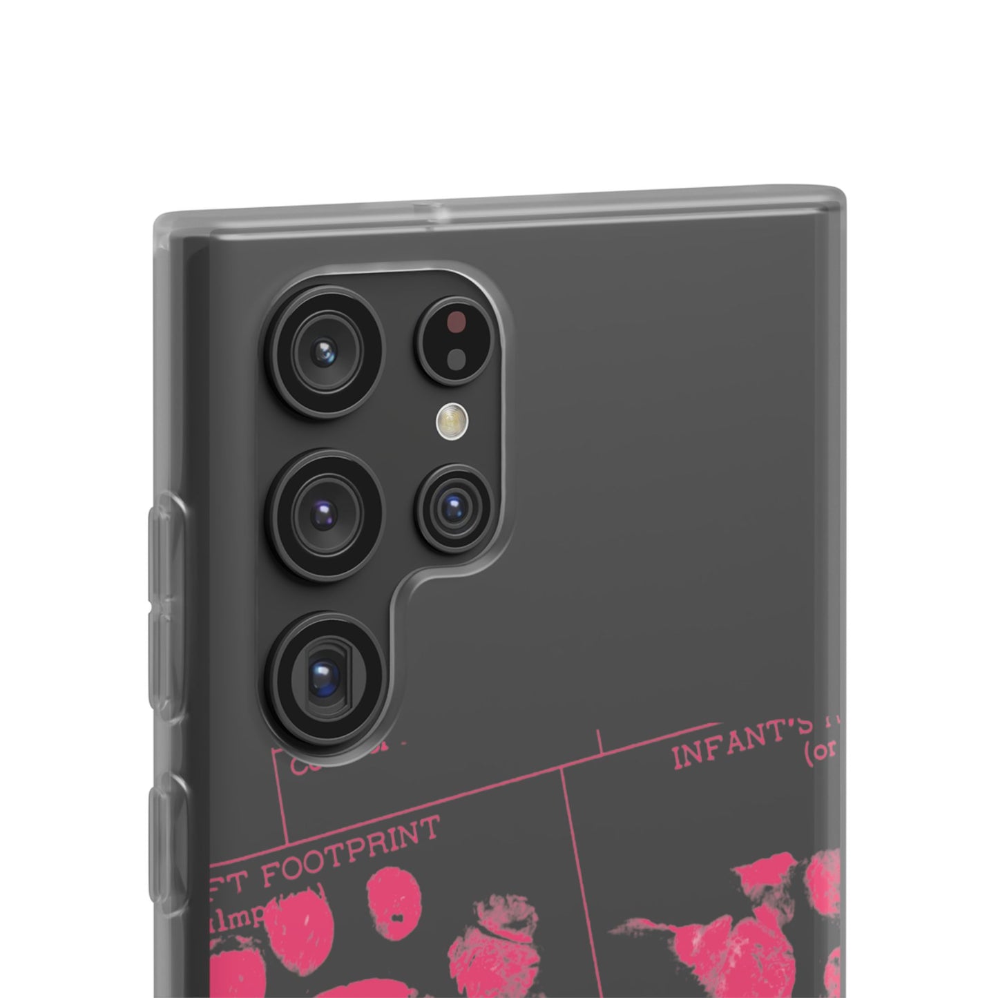 Flexi Case – Mom’s Little Pink Footprints