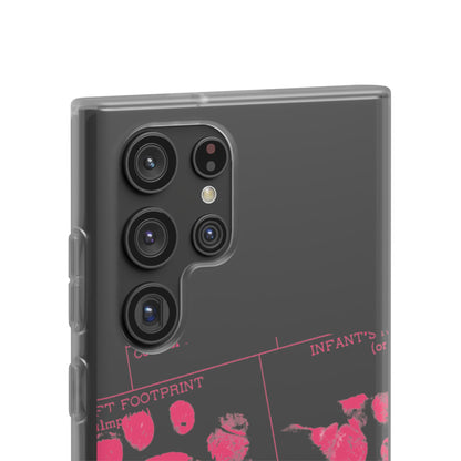 Flexi Case – Mom’s Little Pink Footprints