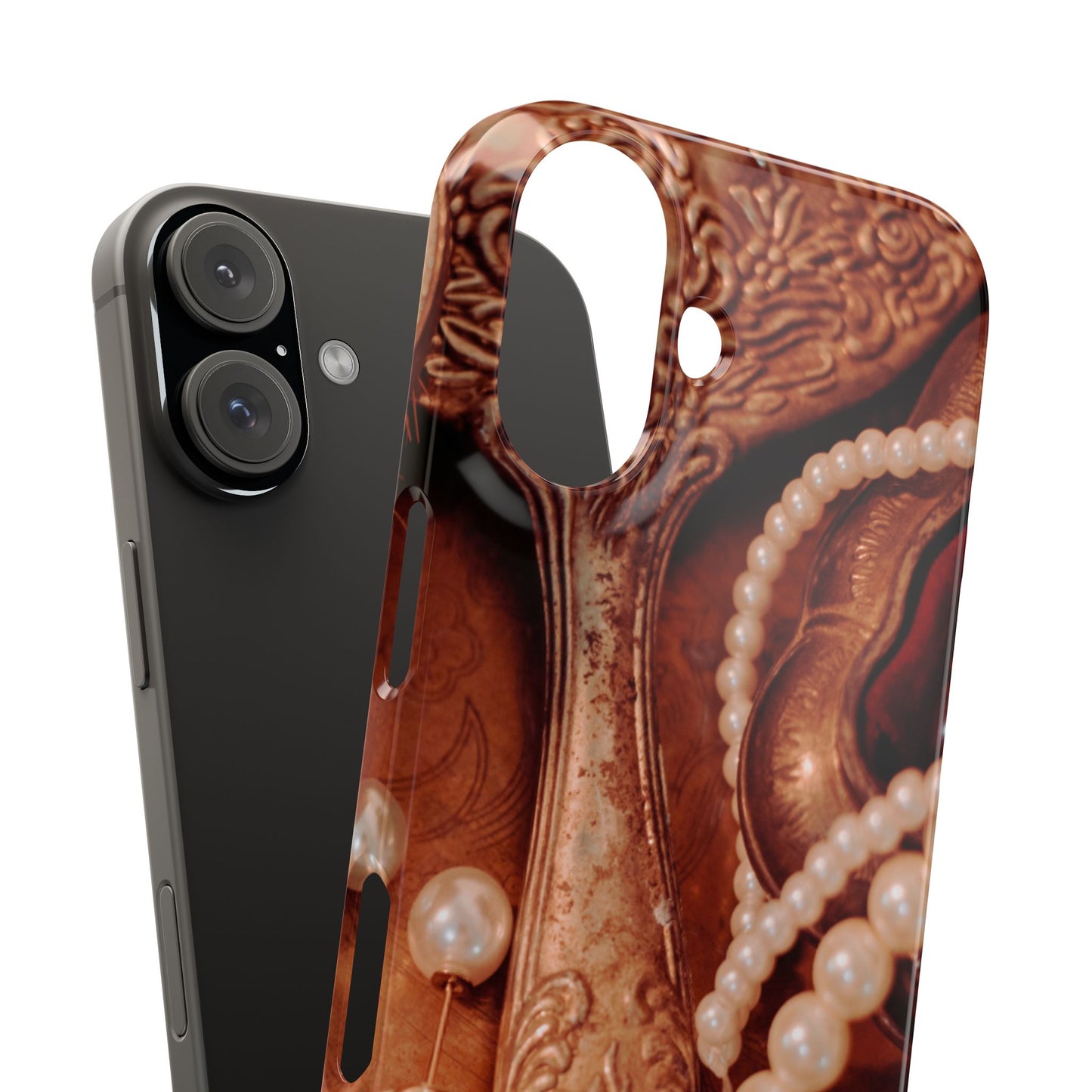 Snap Phone Case – Bronze Vanity