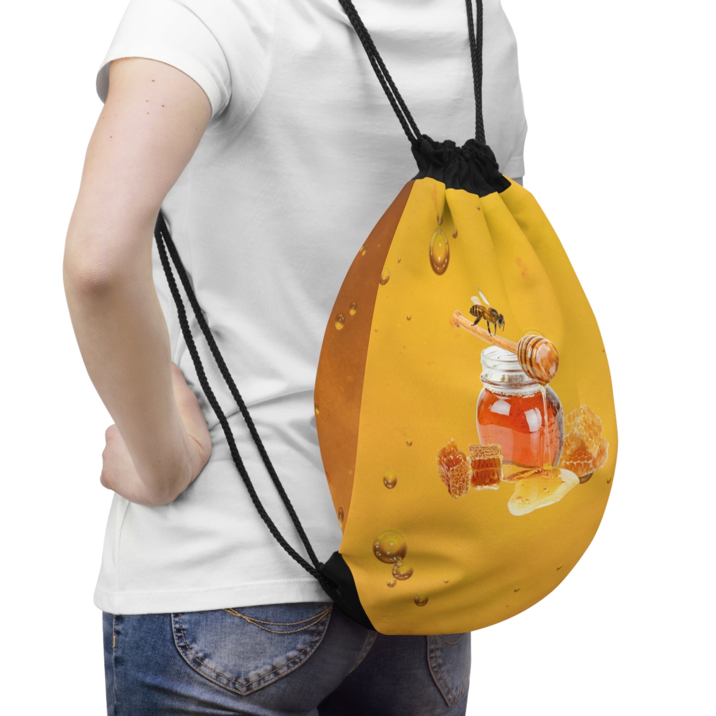 Drawstring Bag – Honey & Hive