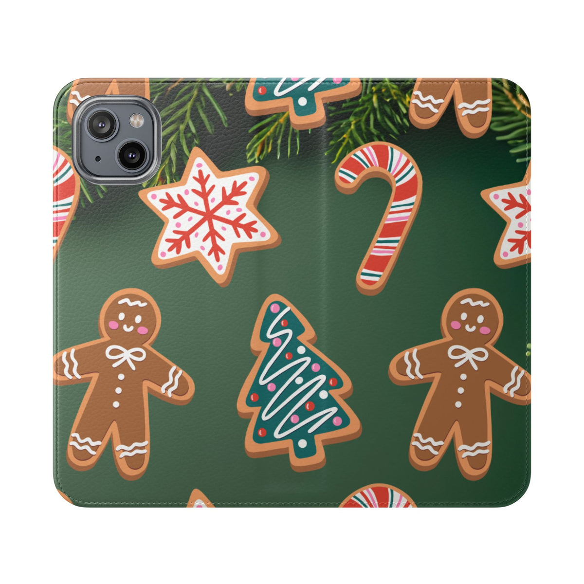 Flip Case – Cookie Season – Compatible with iPhone 11–17 & Samsung Galaxy S21–S25 Series
