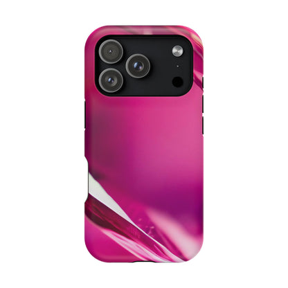 Impact-Resistant Phone Case – Magenta Motion