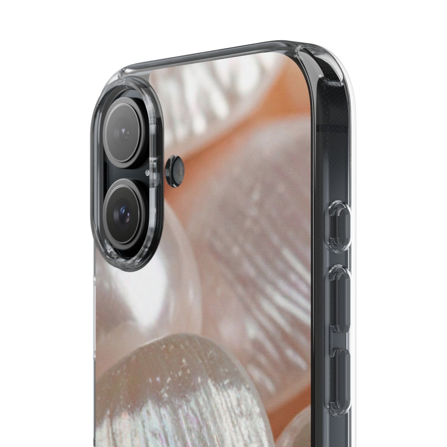 Clear Phone Case – Blush Pearl